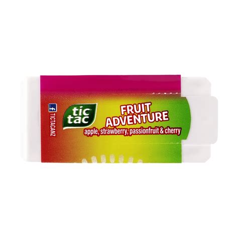 Tic Tac Fruit Adventure Mints 49g Kmart