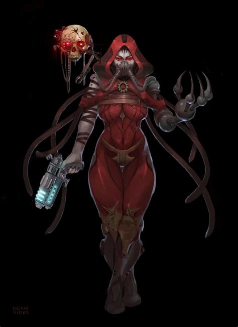 Tech Priest By Dona Vidas Warhammer 40k Artwork Warhammer Fantasy