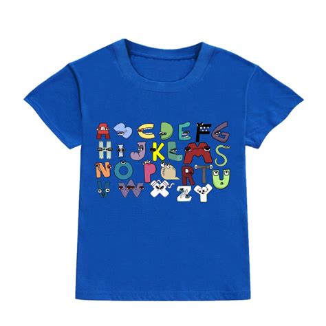 Alphabet Lore Childrens Shirts Lore Alphabet Unisex Kids Tshirt