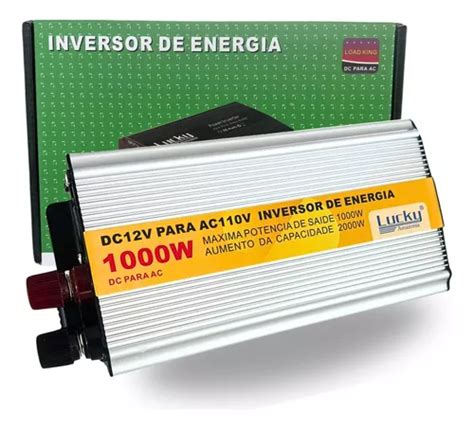 Inversor Transformador Conversor 1000w Veicular 12v 110v Usb