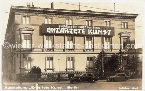 30 Fotokarten Ausstellung Entartete Kunst 1937 Sehr Umfangreiche