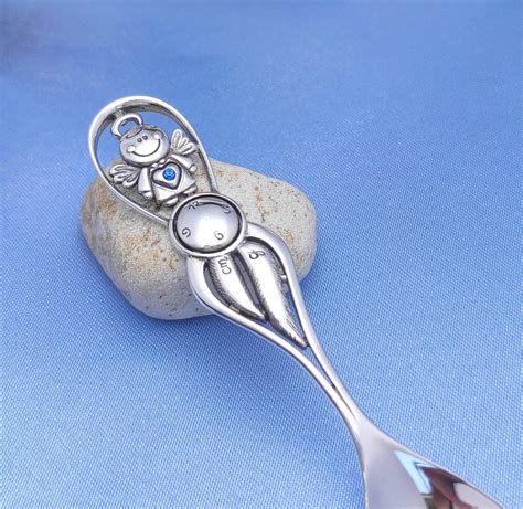 Sterling Silver Baby Spoon Engraved Baby T Etsy