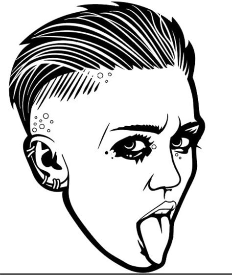 Miley Cyrus Svg Cut File Digital Download Etsy