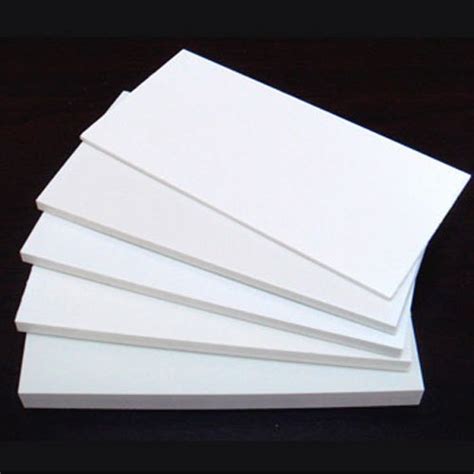 White Plain Pvc Foam Sheets Size X Feet Thickness To Mm Rs