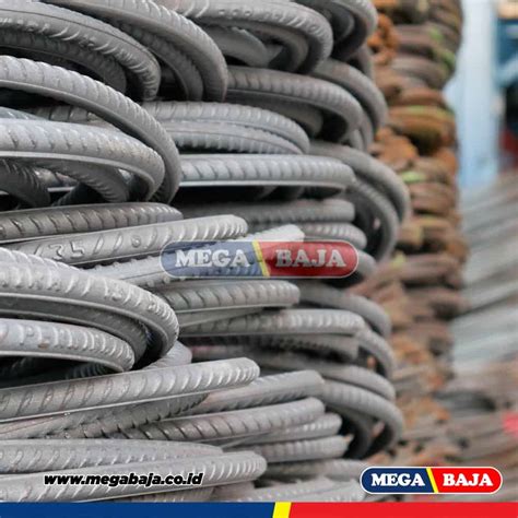 Besi Beton Lts Ulir Mm X M Tekuk Ts Mega Baja Pusat