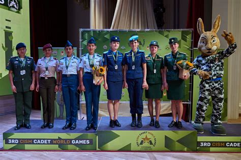 3rd CISM World Cadet Games 2022 Saint Petersburg RUS Competition