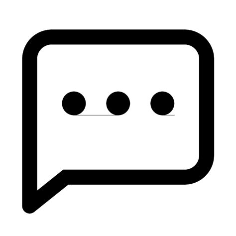 Square Chat Icon Png