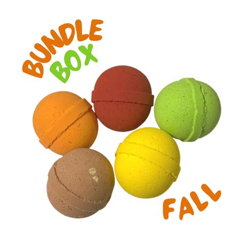 Fall Bundle Box Bath Bomb Bulk Bath Bombs By Made Natural