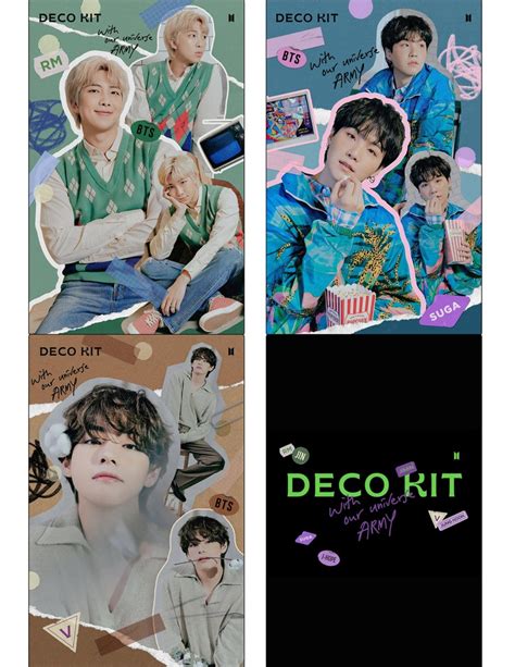 Bts Deco Kit Photocards Size X Inches Etsy New Zealand