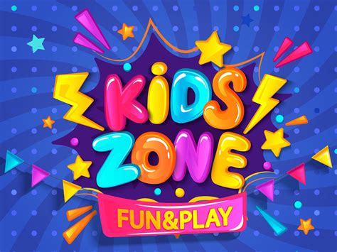 Kids Zone Kids Logo Design Toys Logo