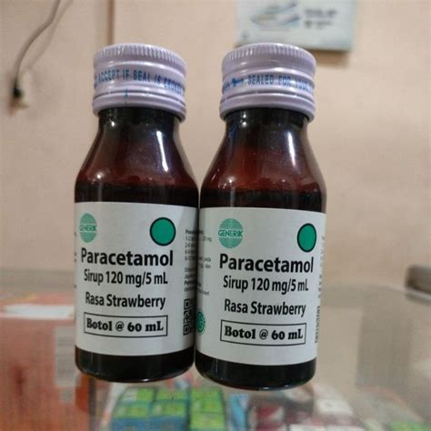 Jual Paracetamol Sirup 120 Mg5 Ml Shopee Indonesia