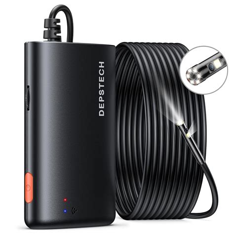 Depstech Inch Wireless Endoscope P Dual Lens Borescope