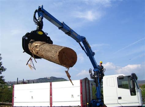 Truck-mounted log loader - RITM Industry