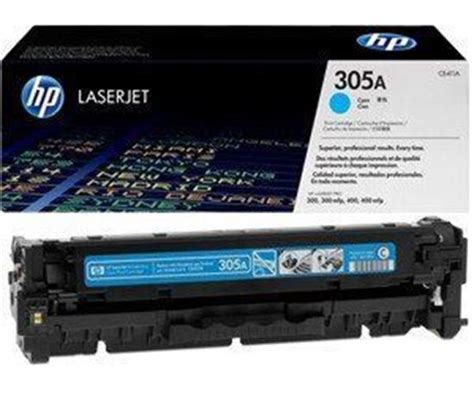 HP 305A Cyan Original Toner Cartridge CE411A Red Bus Cartridges