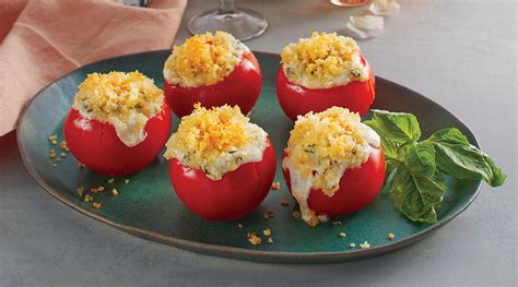 Grilled Stuffed Tomatoes Wisconsin Cheese