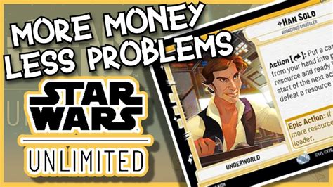 Star Wars Unlimited Leader Spotlight Han Solo Youtube