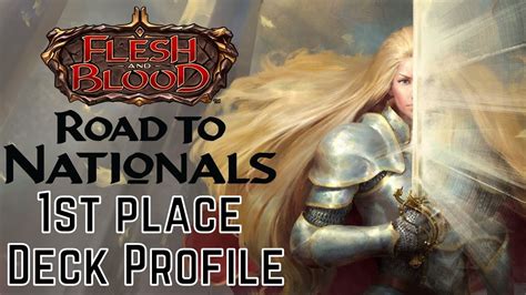 First Place Dorinthea Road To Nationals Deck Profile Flesh And Blood