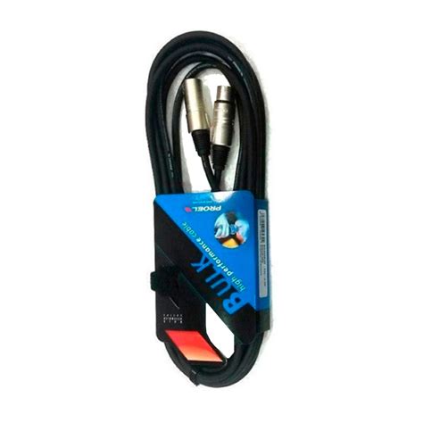 PROEL BULK250LU15 CABLE BALANCEADO XLR A XLR 15 MTS Loopstore