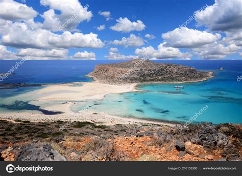 Beautiful Balos Lagoon Crete Greece Stock Photo by ©kwasny222 216153300