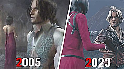 Ada Wong Meets Luis Resident Evil 4 Remake Vs Original YouTube