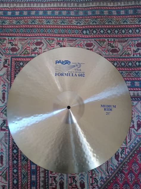 Paiste Rare Blue Label Medium Ride Reverb