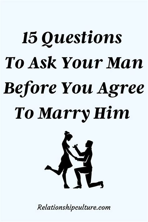 15 Questions To Ask Before Marriage Artofit