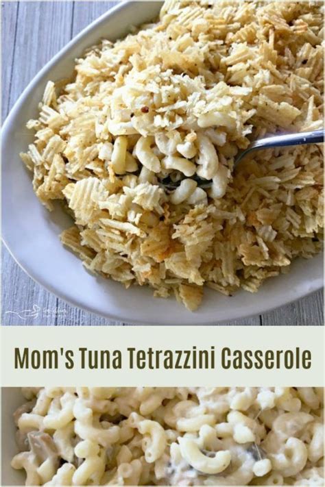 Mom S Tuna Tetrazzini Casserole Tuna Tetrazzini Recipe Healthy