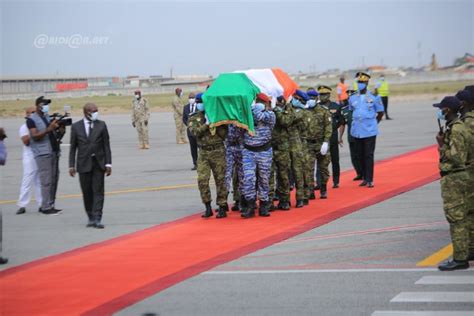 Côte dIvoire Arrivée de la dépouille mortelle du Premier ministre