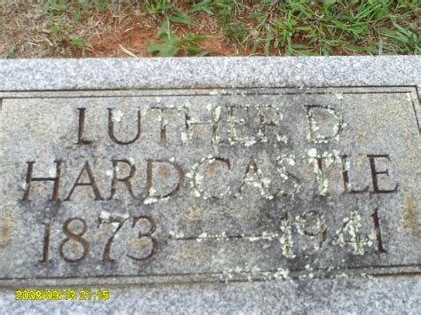 Luther Hardcastle M Morial Find A Grave