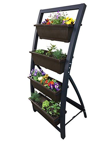 Outland Living 6 Ft Raised Garden Bed Vertical Garden Freestanding