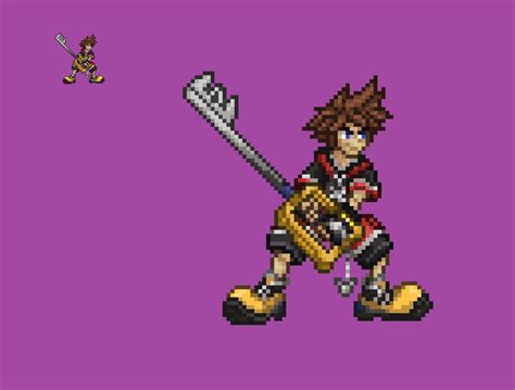 Sprite De Sora Smashbros Ultimate By Josenondark On Deviantart