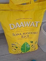 Daawat Sona Masoori Rice 10kg Amazon Co Uk Grocery