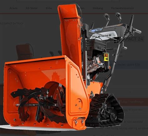 ARIENS SNØFRESER COMPACT 24 Rapidtrak FINN torget