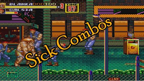 Streets Of Rage Hack With Blanka On Fightcade Arcade Gameplay Youtube