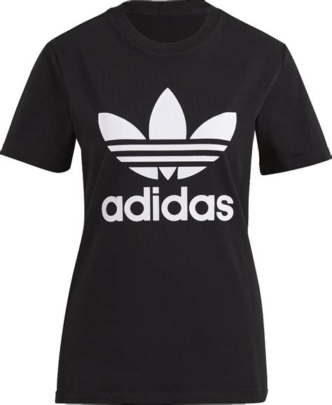 Adidas Adicolor Classics Trefoil Tee Gn2896 Vrouwen Zwart T Shirt