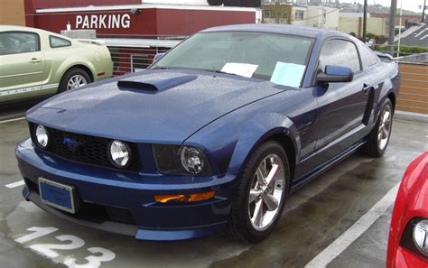 Vista Blue 2008 Ford Mustang GT California Special Coupe