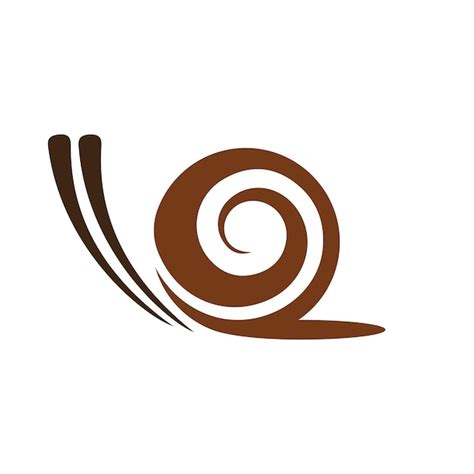 Premium Vector Snail Logo Template Vector Icon Illustration Design