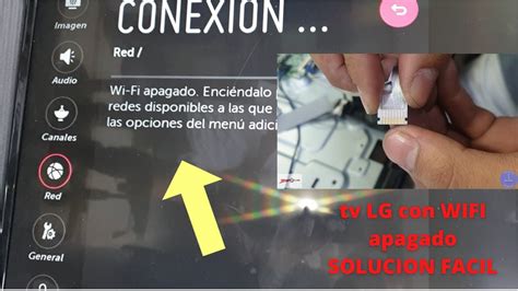 Tv LG WIFI Apagado No Muestra Redes SOLUCION Sin Cambiar Modulo WIFI