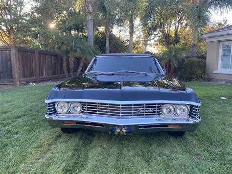 1967 Chevrolet Impala Convertible Black - Classic Chevrolet Impala 1967 for sale