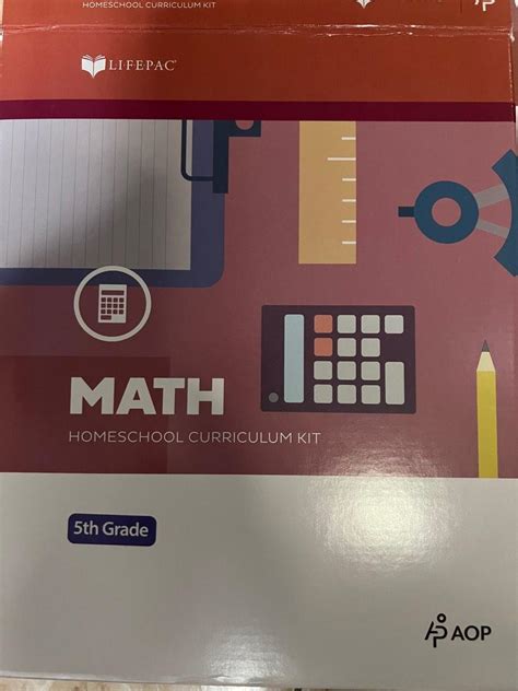 Lifepac Math Grade 5th Hobbies And Toys Books And Magazines Assessment