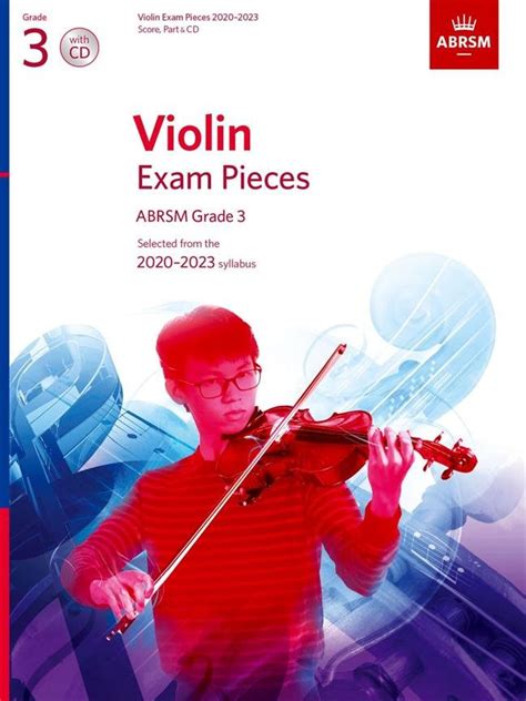 Abrsm Violin Exam Pieces Grade 3 2020