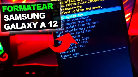 Como Formatear El Samsung Galaxy A Hard Reset Youtube