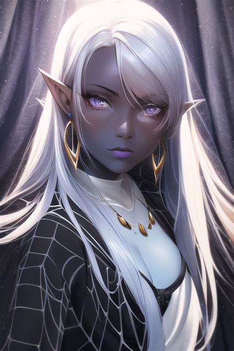 Dark Elf Female By Schaelyn On Deviantart