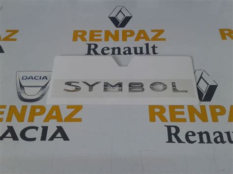 Renpaz Renault Yedek Parca Renault Cl O Symbol Monogram Yazi