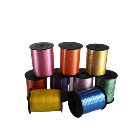 Ribbon Assorted Colors [5mm x 455m] - ecoworldpack.co.uk