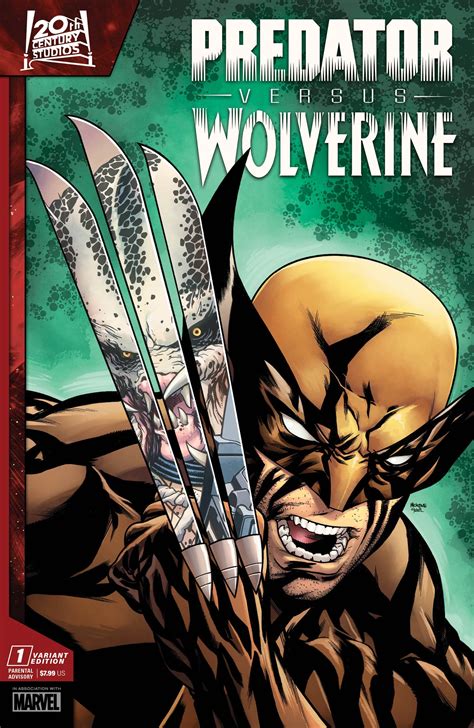 Marvel Releases Predator Vs Wolverine Variant Covers