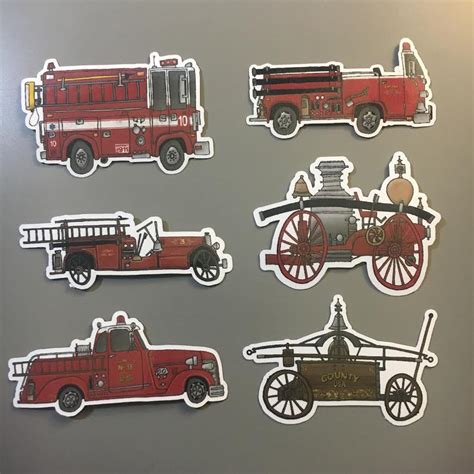 Fire Truck Sticker Bundle – Notorious Fire Co.