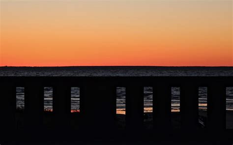 Old Silver Beach Sunset, February 2019 - Slideshow - Cape Cod Wave