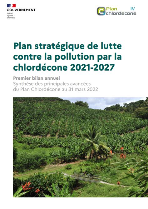 Plan stratégique de lutte contre la pollution par la chlordécone 2021