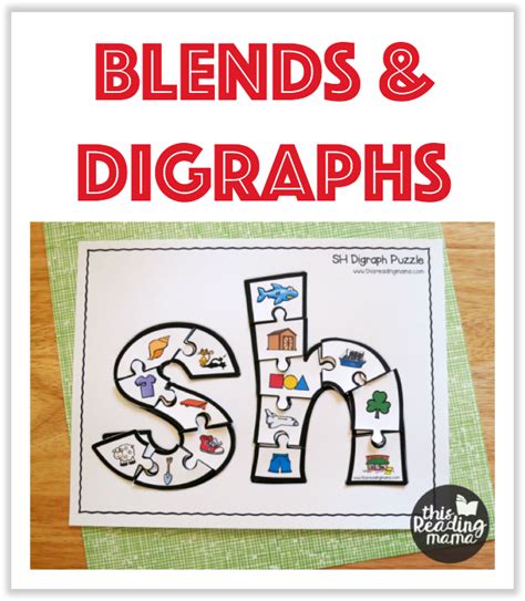 Blends Digraphs Puzzles Worksheets Worksheetsday